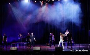 Presentación del Coro Turetsky en el Teatro Nacional Rubén Darío, Nicaragua