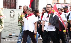 Conmemoración a los héroes y mártires del 23 de julio de 1959 en León