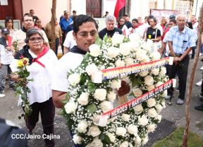Conmemoración a los héroes y mártires del 23 de julio de 1959 en León