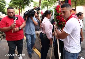 Conmemoración a los héroes y mártires del 23 de julio de 1959 en León