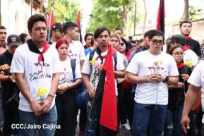 Conmemoración a los héroes y mártires del 23 de julio de 1959 en León