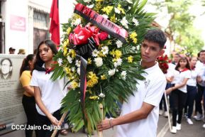 Conmemoración a los héroes y mártires del 23 de julio de 1959 en León