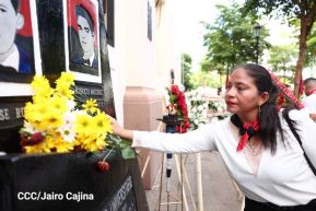 Conmemoración a los héroes y mártires del 23 de julio de 1959 en León