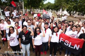 Conmemoración a los héroes y mártires del 23 de julio de 1959 en León