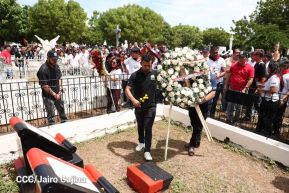 Conmemoración a los héroes y mártires del 23 de julio de 1959 en León