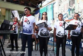 Conmemoración a los héroes y mártires del 23 de julio de 1959 en León
