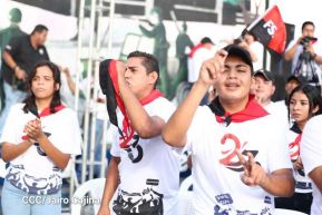 Conmemoración a los héroes y mártires del 23 de julio de 1959 en León