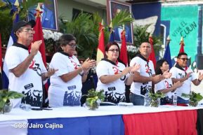 Conmemoración a los héroes y mártires del 23 de julio de 1959 en León
