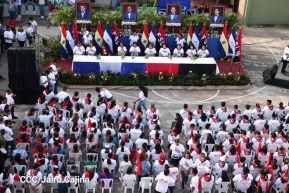 Conmemoración a los héroes y mártires del 23 de julio de 1959 en León