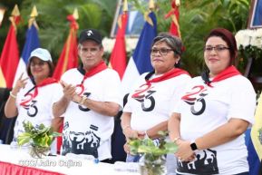 Conmemoración a los héroes y mártires del 23 de julio de 1959 en León