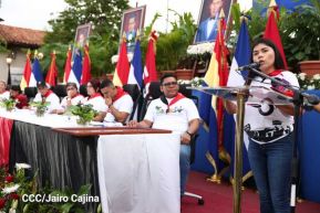 Conmemoración a los héroes y mártires del 23 de julio de 1959 en León