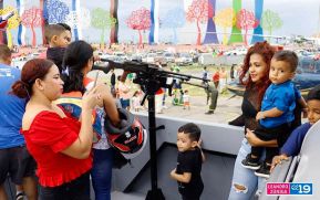 Segundo día de la Exposición Estática del Ejército de Nicaragua