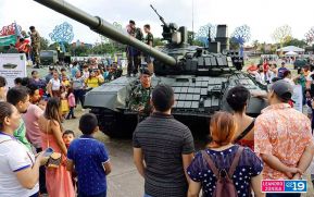 Segundo día de la Exposición Estática del Ejército de Nicaragua