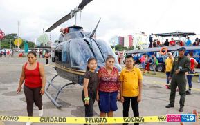 Segundo día de la Exposición Estática del Ejército de Nicaragua