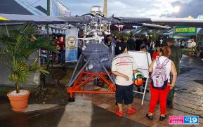Segundo día de la Exposición Estática del Ejército de Nicaragua