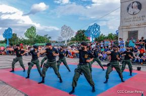 Segundo día de la Exposición Estática del Ejército de Nicaragua