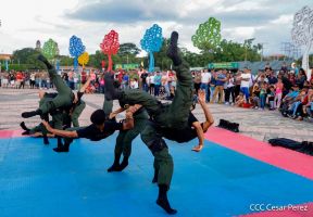 Segundo día de la Exposición Estática del Ejército de Nicaragua