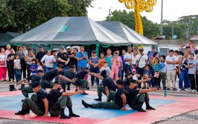 Segundo día de la Exposición Estática del Ejército de Nicaragua