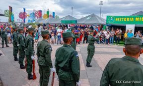 Segundo día de la Exposición Estática del Ejército de Nicaragua