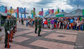 Segundo día de la Exposición Estática del Ejército de Nicaragua