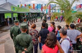 Segundo día de la Exposición Estática del Ejército de Nicaragua