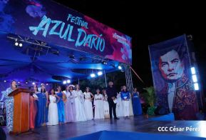 Celebración de la VIII edición del Festival Azul Darío en León