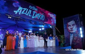 Celebración de la VIII edición del Festival Azul Darío en León