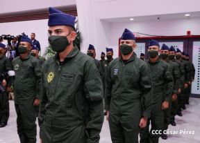 44 aniversario de fundación de la Fuerza Aérea del Ejército de Nicaragua