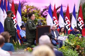 44 aniversario de fundación de la Fuerza Aérea del Ejército de Nicaragua