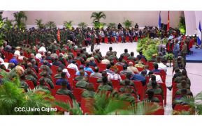 44 aniversario de fundación de la Fuerza Aérea del Ejército de Nicaragua