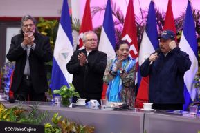 Acto del 43 aniversario de la constitución de la Fuerza Naval del Ejército de Nicaragua