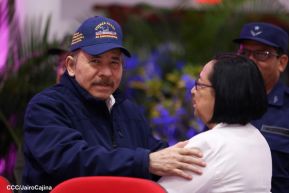 Acto del 43 aniversario de la constitución de la Fuerza Naval del Ejército de Nicaragua