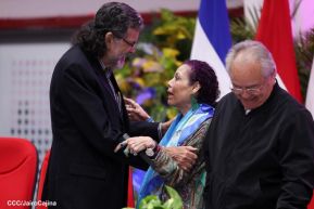 Acto del 43 aniversario de la constitución de la Fuerza Naval del Ejército de Nicaragua