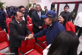 Acto del 43 aniversario de la constitución de la Fuerza Naval del Ejército de Nicaragua