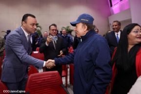 Acto del 43 aniversario de la constitución de la Fuerza Naval del Ejército de Nicaragua