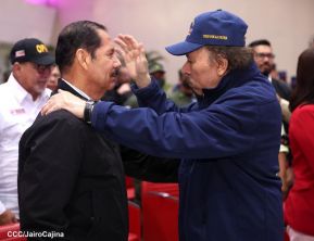 Acto del 43 aniversario de la constitución de la Fuerza Naval del Ejército de Nicaragua