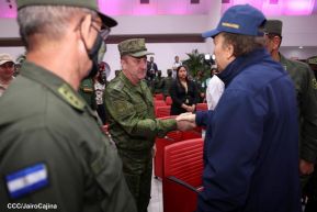 Acto del 43 aniversario de la constitución de la Fuerza Naval del Ejército de Nicaragua