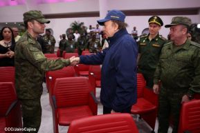 Acto del 43 aniversario de la constitución de la Fuerza Naval del Ejército de Nicaragua