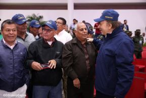 Acto del 43 aniversario de la constitución de la Fuerza Naval del Ejército de Nicaragua