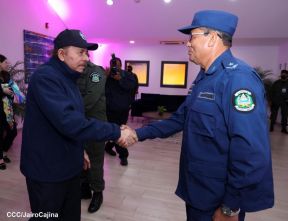 Acto del 43 aniversario de la constitución de la Fuerza Naval del Ejército de Nicaragua