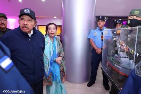 Acto del 43 aniversario de la constitución de la Fuerza Naval del Ejército de Nicaragua