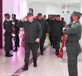 Acto del 43 aniversario de la constitución de la Fuerza Naval del Ejército de Nicaragua