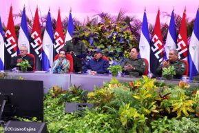 Acto del 43 aniversario de la constitución de la Fuerza Naval del Ejército de Nicaragua