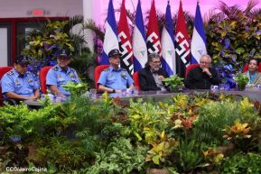 Acto del 43 aniversario de la constitución de la Fuerza Naval del Ejército de Nicaragua