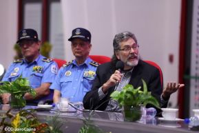 Acto del 43 aniversario de la constitución de la Fuerza Naval del Ejército de Nicaragua