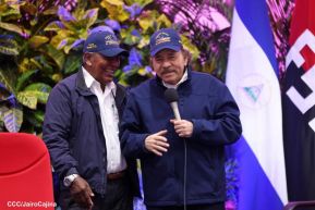 Acto del 43 aniversario de la constitución de la Fuerza Naval del Ejército de Nicaragua