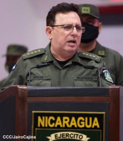 Acto del 43 aniversario de la constitución de la Fuerza Naval del Ejército de Nicaragua