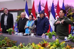 Acto del 43 aniversario de la constitución de la Fuerza Naval del Ejército de Nicaragua