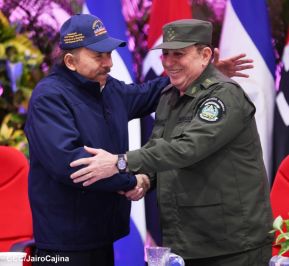 Acto del 43 aniversario de la constitución de la Fuerza Naval del Ejército de Nicaragua