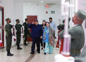 Acto del 43 aniversario de la constitución de la Fuerza Naval del Ejército de Nicaragua